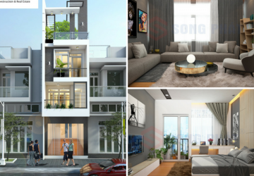 nội thất nhà phố 3 tầng