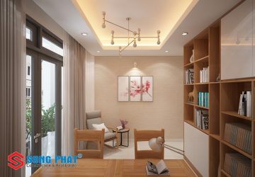 nhà phố 3 tầng 1 tum