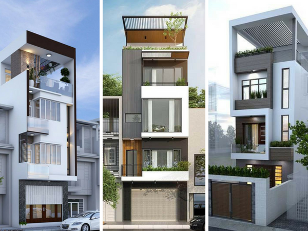 20 mẫu nhà phố mặt tiền 5m có thiết kế đẹp mang phong cách riêng.