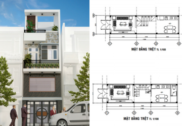 phương án bố trí nhà nhỏ