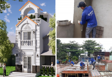 nhà phố cổ điển