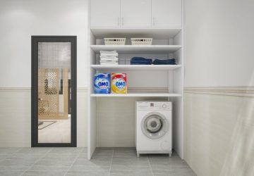 bố trí phòng giặt