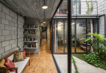 thiết kế giếng trời