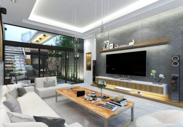 nội thất sang trọng nhà 3 tầng