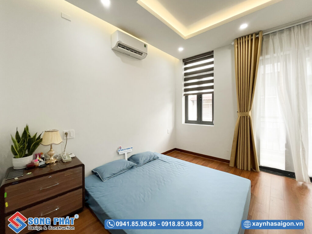 Hệ led âm tường làm tăng tính thẩm mỹ cho tổng thể không gian