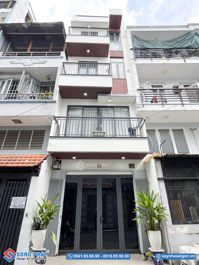 Hình khối vuông vức mang lại nét đep vững chãi cho tổng thể