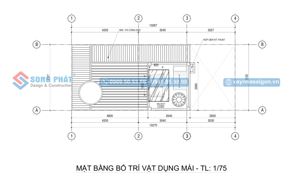 Tầng mái vững chắc