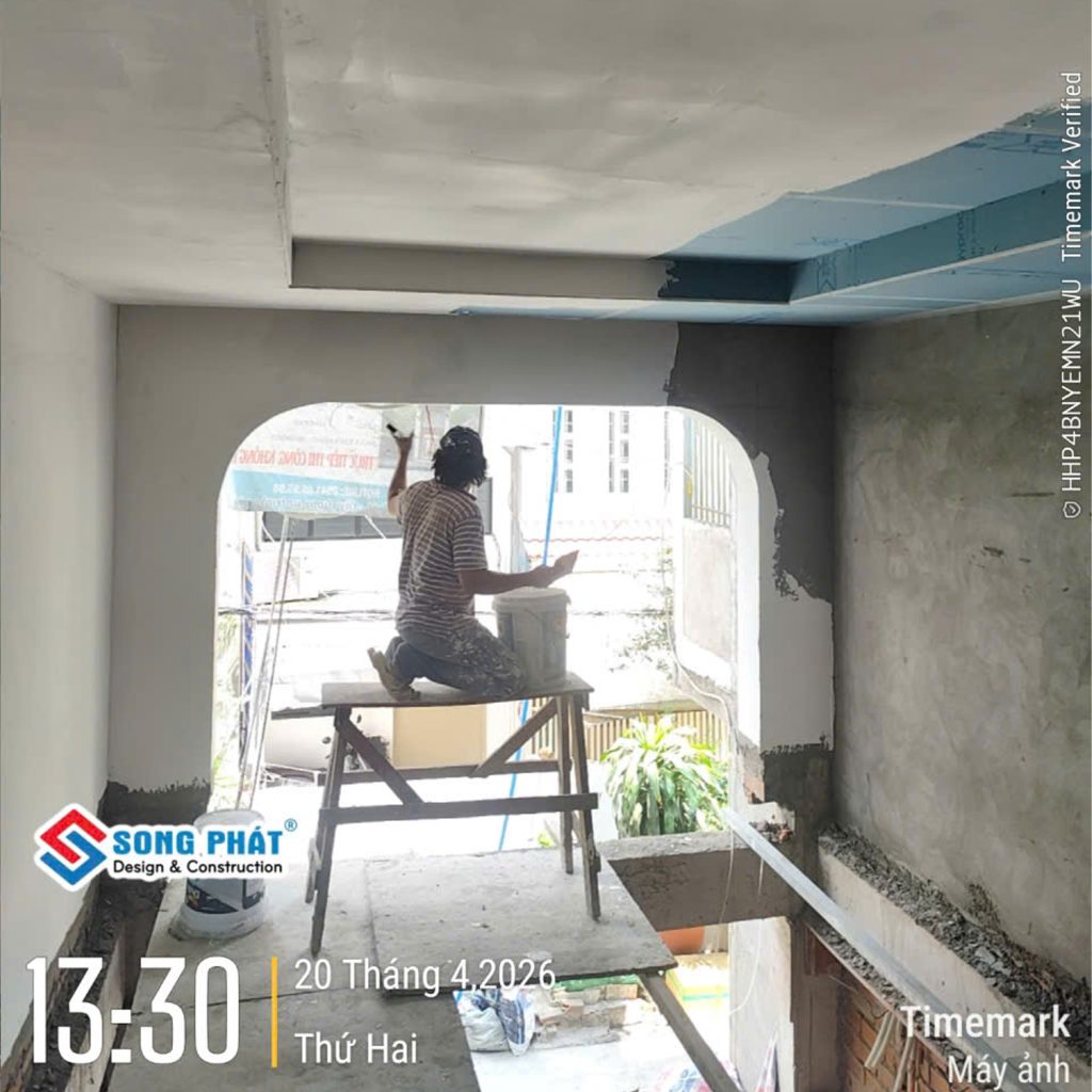 20/04 Thi công sơn nước