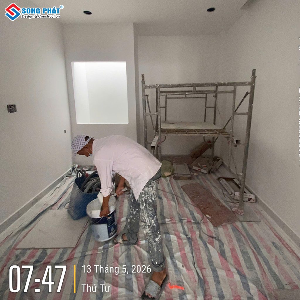 14/05 Sơn lót hoàn thiện