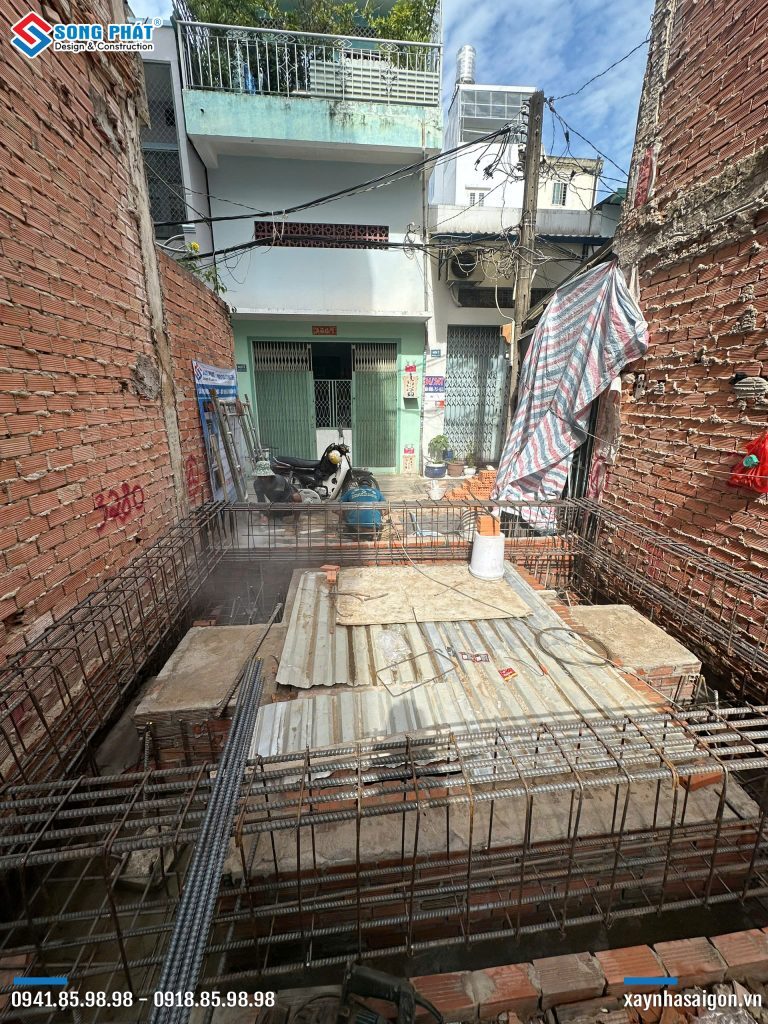 11/12 Gia công lắp đặt thép giằng móng
