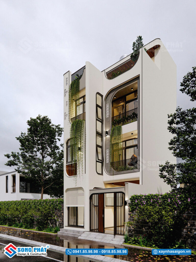 Góc nghiêng khoe trọn đường nét tinh tế, vừa hiện đại vừa giữ được sự ấm cúng cho ngôi nhà