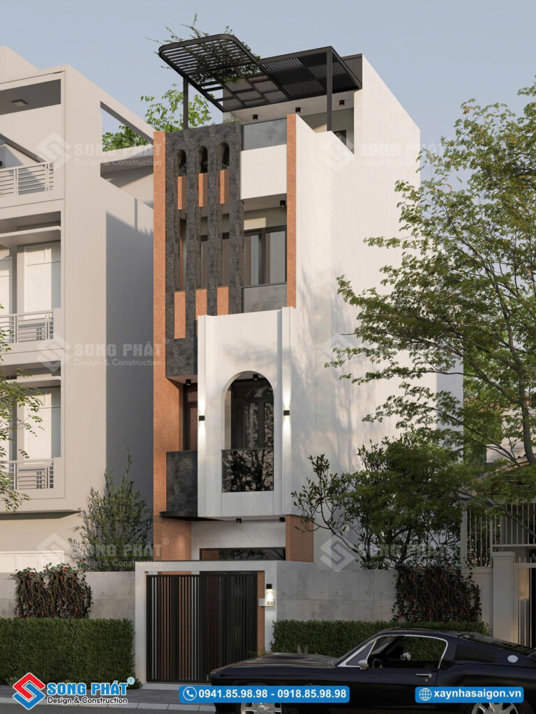 Góc nhìn nhẹ nhàng phô diễn vẻ đẹp hài hòa giữa ánh sáng, hình khối và vật liệu cao cấp.