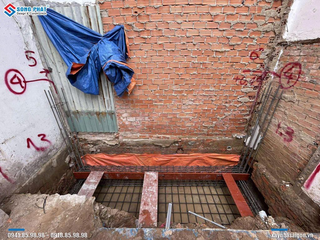 03/11 Hoàn thiện đi thép đà giàng móng